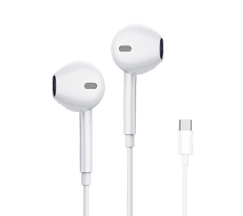 Wired Earbuds – Lightning & USB-C Compatible